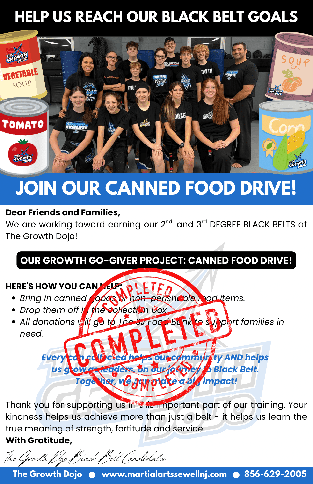 Heroes don&rsquo;t wear capes &mdash; they wear Black Belts!